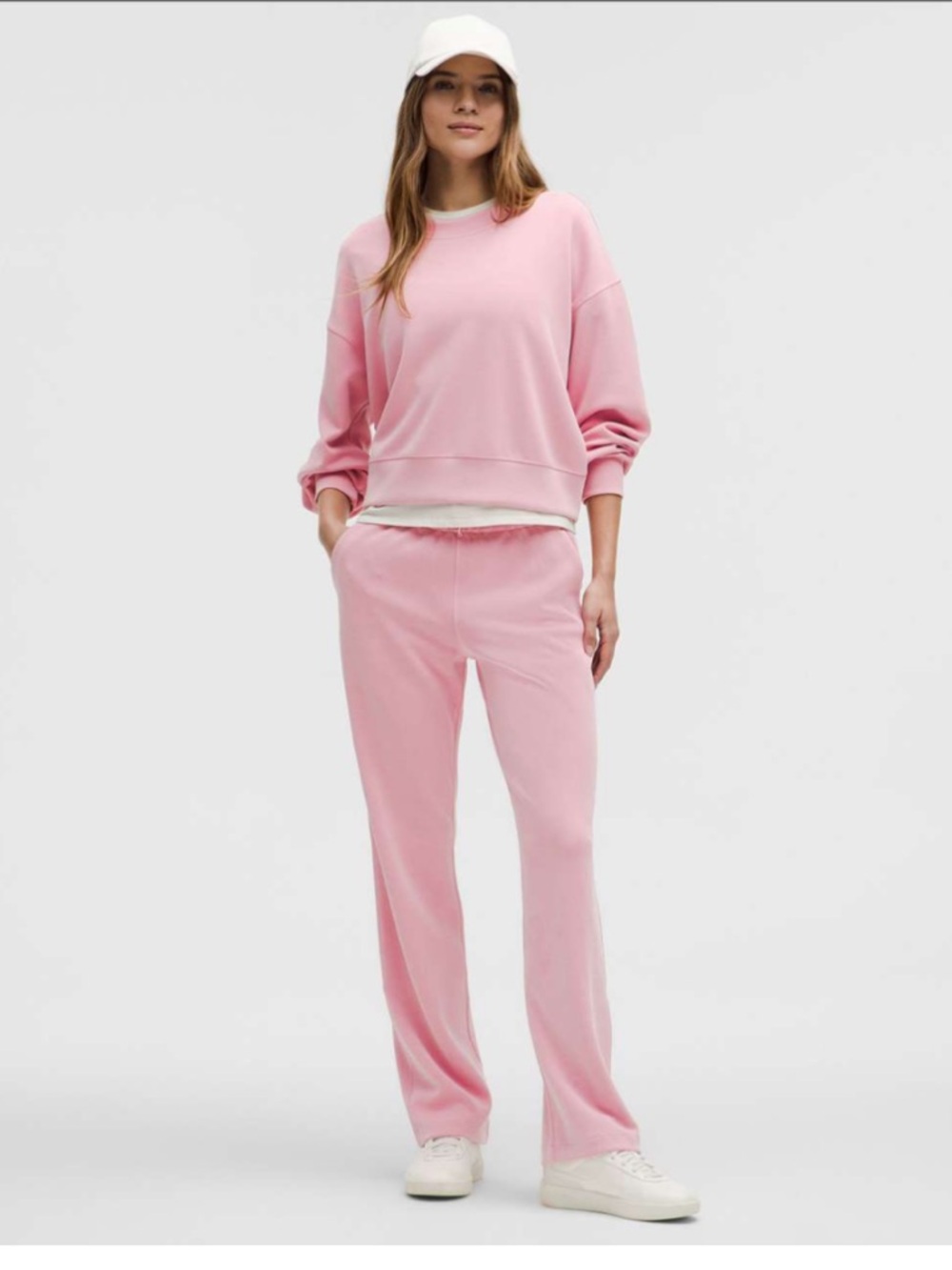 Lululemon Softstreme High Rise Pants in Pink Tides size 6